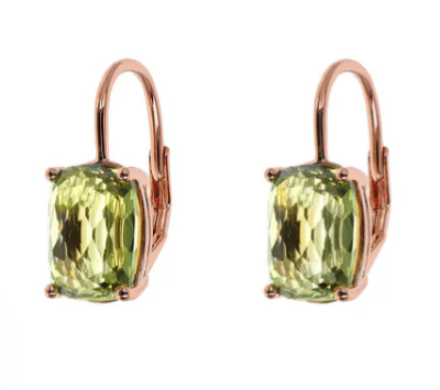 ORECCHINI CON PIETRA VERDE BRONZALLURE WSBZ02289.PE