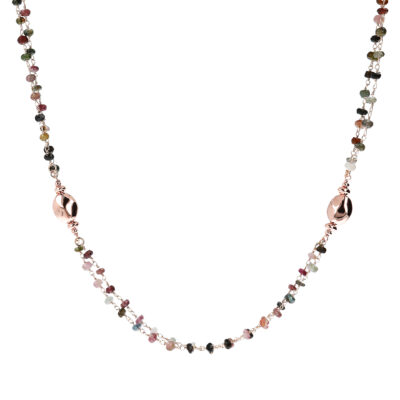 COLLANA LUNGA CON TORMALINE BRONZALLURE WSBZ01229.TO